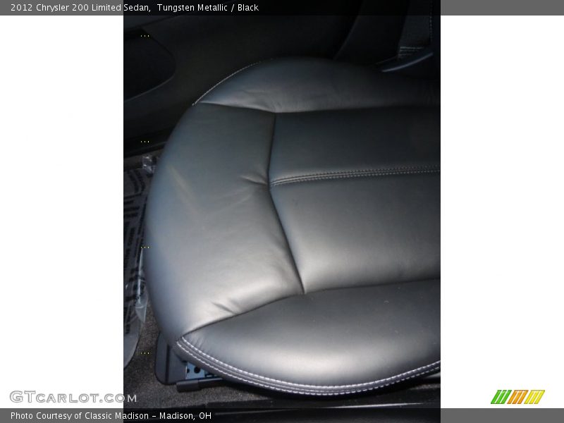 Tungsten Metallic / Black 2012 Chrysler 200 Limited Sedan