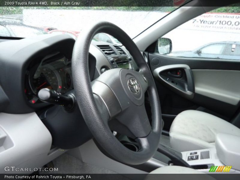 Black / Ash Gray 2009 Toyota RAV4 4WD