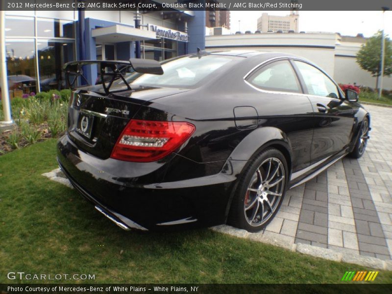  2012 C 63 AMG Black Series Coupe Obsidian Black Metallic