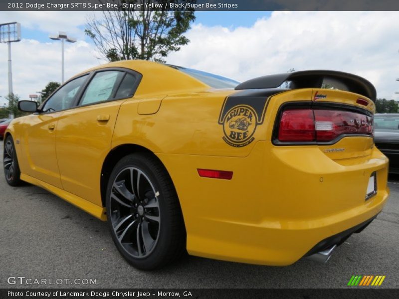  2012 Charger SRT8 Super Bee Stinger Yellow