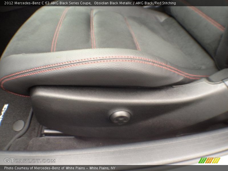  2012 C 63 AMG Black Series Coupe AMG Black/Red Stitching Interior
