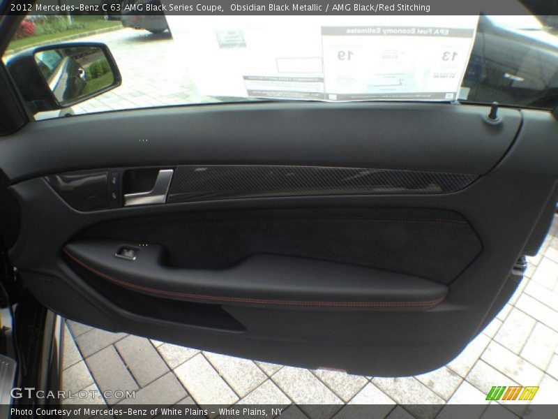 Door Panel of 2012 C 63 AMG Black Series Coupe