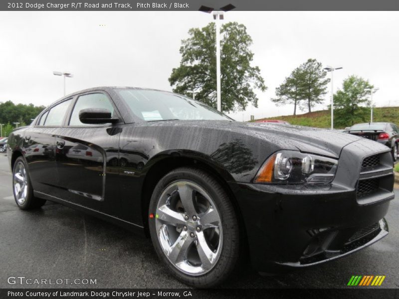 Pitch Black / Black 2012 Dodge Charger R/T Road and Track