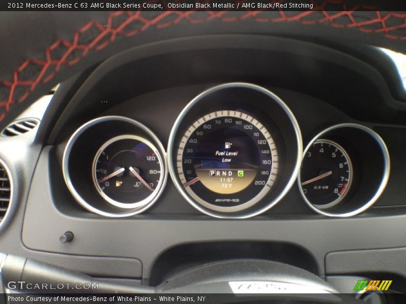  2012 C 63 AMG Black Series Coupe 63 AMG Black Series Coupe Gauges