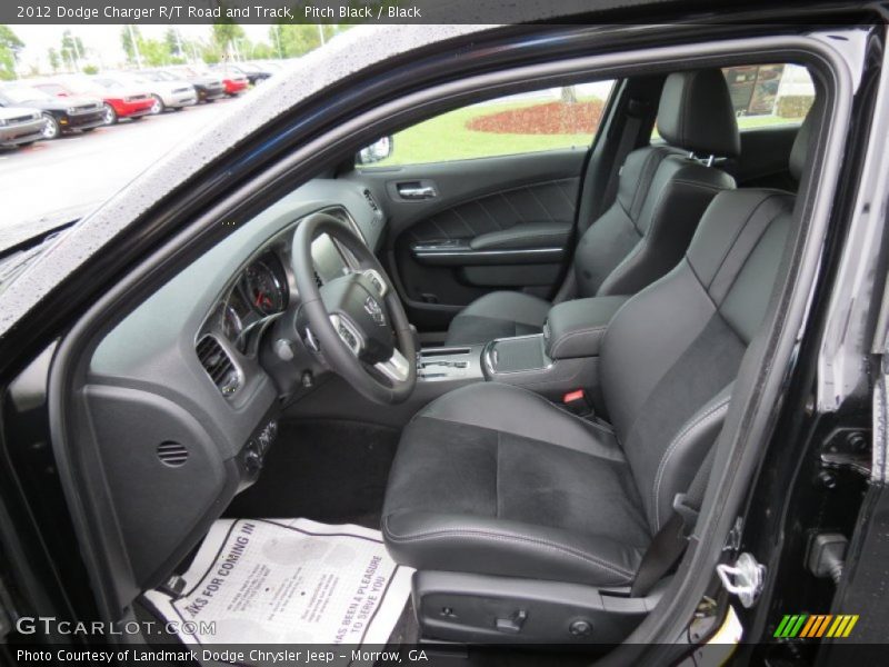 Pitch Black / Black 2012 Dodge Charger R/T Road and Track