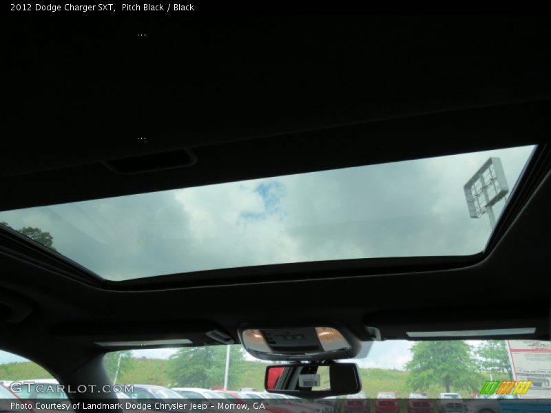 Pitch Black / Black 2012 Dodge Charger SXT