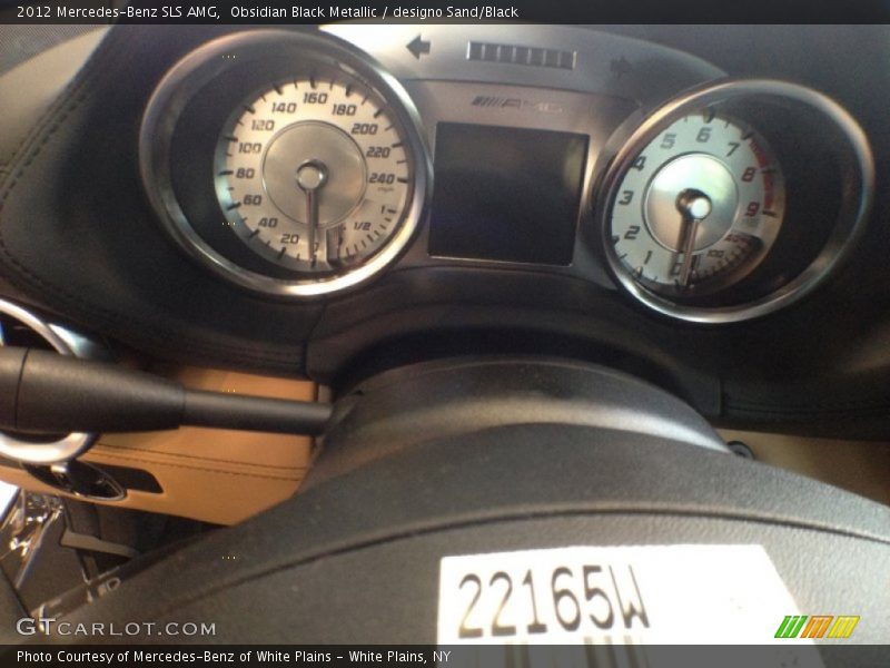  2012 SLS AMG AMG Gauges