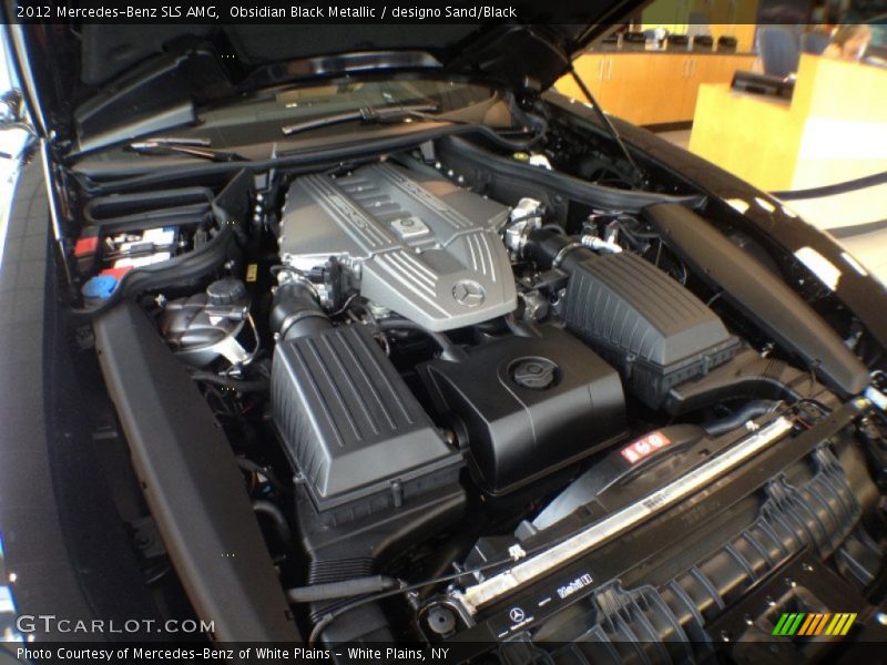  2012 SLS AMG Engine - 6.3 Liter AMG DOHC 32-Valve VVT V8