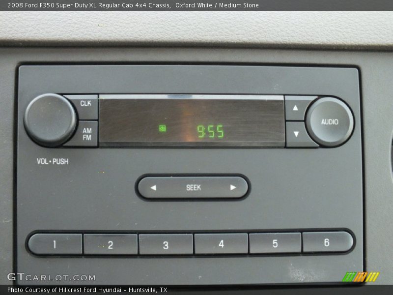 Oxford White / Medium Stone 2008 Ford F350 Super Duty XL Regular Cab 4x4 Chassis