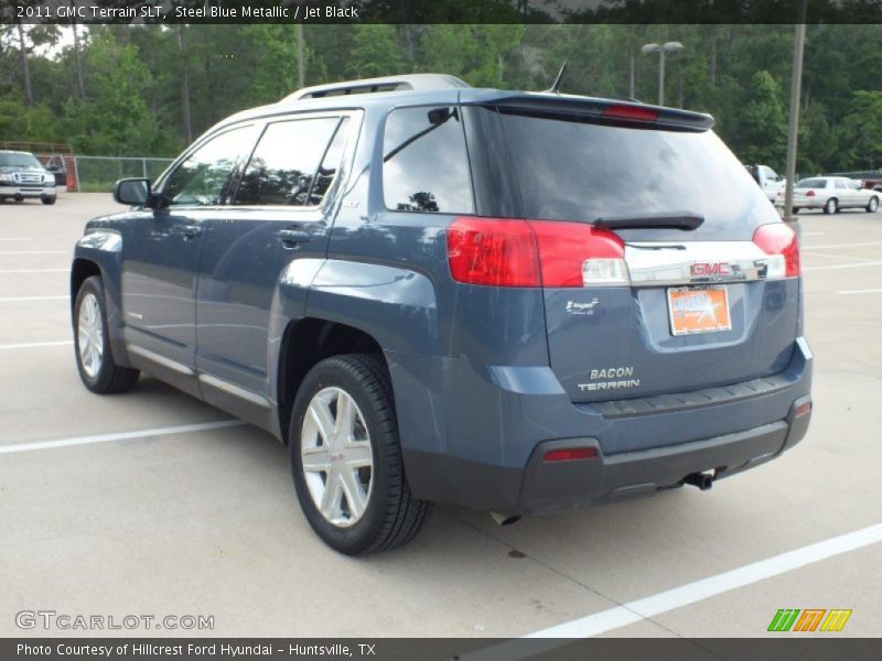 Steel Blue Metallic / Jet Black 2011 GMC Terrain SLT