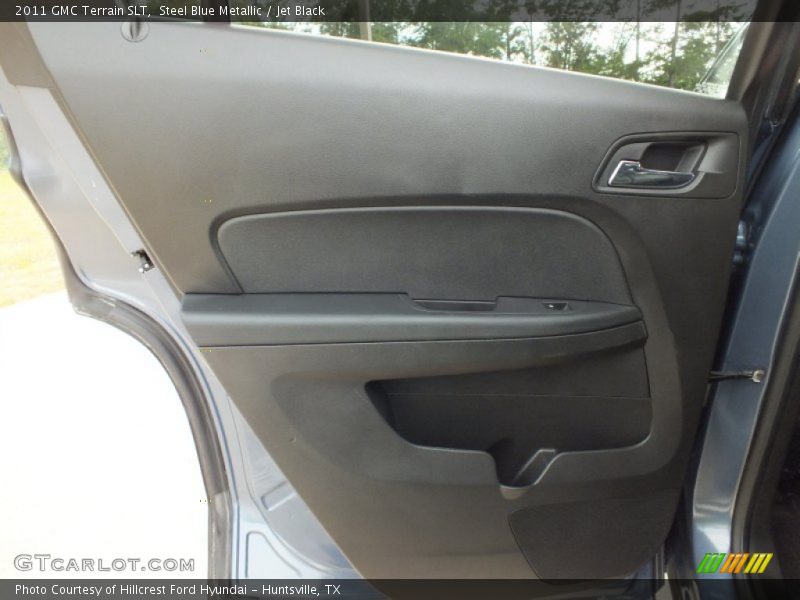 Steel Blue Metallic / Jet Black 2011 GMC Terrain SLT