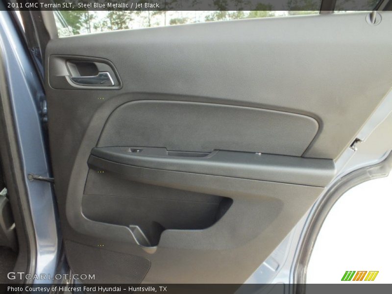 Steel Blue Metallic / Jet Black 2011 GMC Terrain SLT