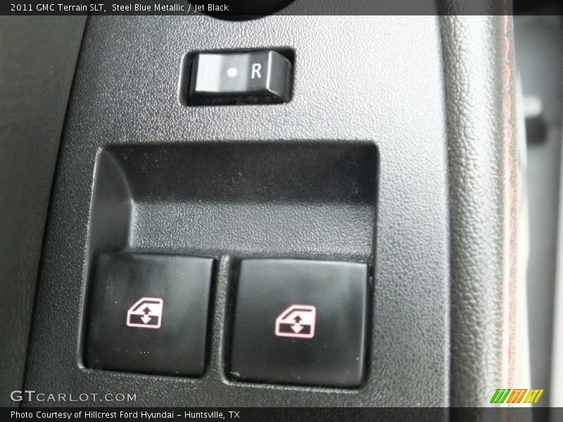 Steel Blue Metallic / Jet Black 2011 GMC Terrain SLT