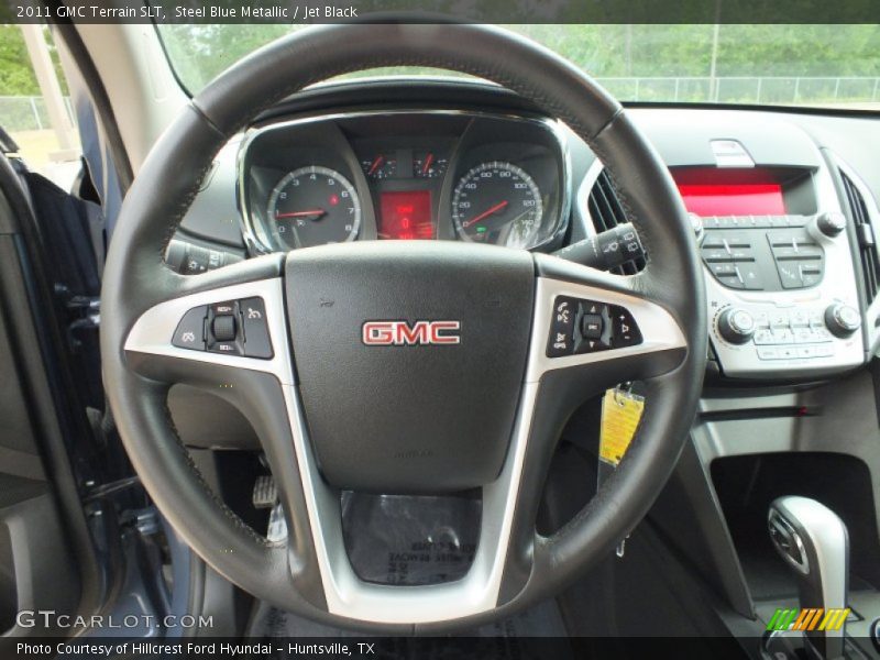 Steel Blue Metallic / Jet Black 2011 GMC Terrain SLT
