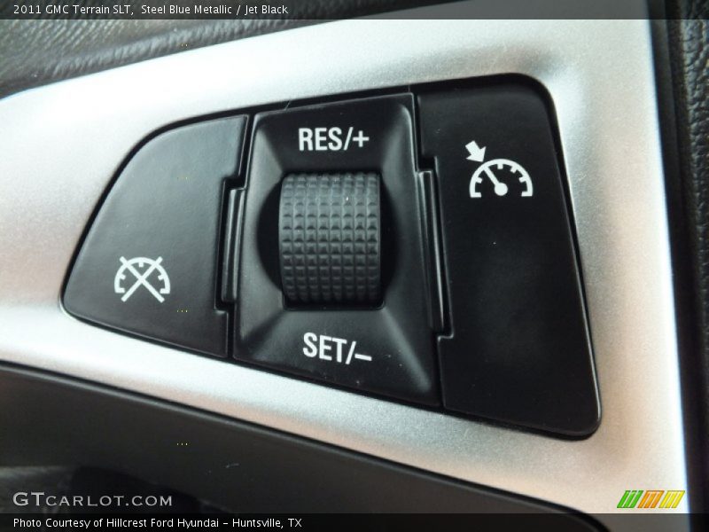 Steel Blue Metallic / Jet Black 2011 GMC Terrain SLT