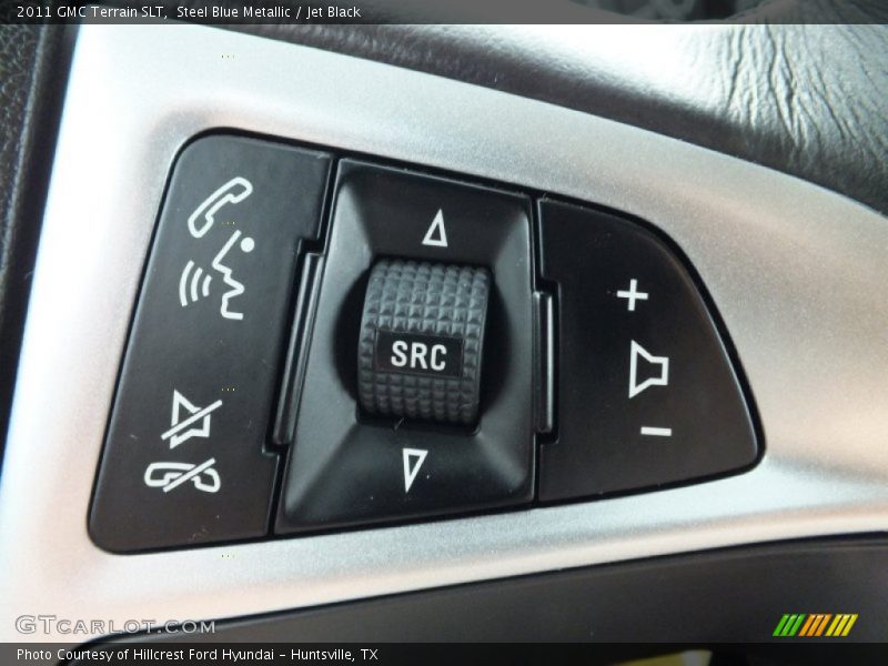Steel Blue Metallic / Jet Black 2011 GMC Terrain SLT