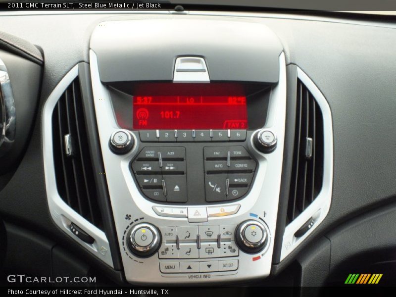 Steel Blue Metallic / Jet Black 2011 GMC Terrain SLT
