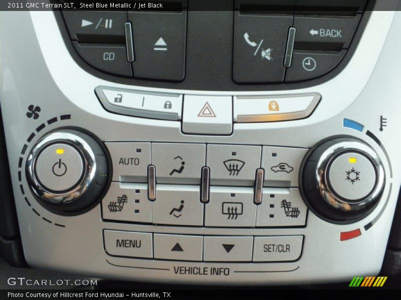 Steel Blue Metallic / Jet Black 2011 GMC Terrain SLT