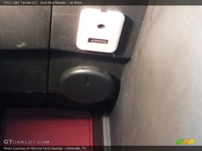 Steel Blue Metallic / Jet Black 2011 GMC Terrain SLT
