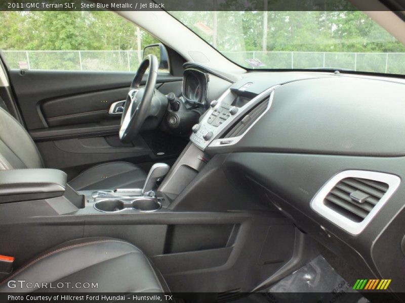 Steel Blue Metallic / Jet Black 2011 GMC Terrain SLT
