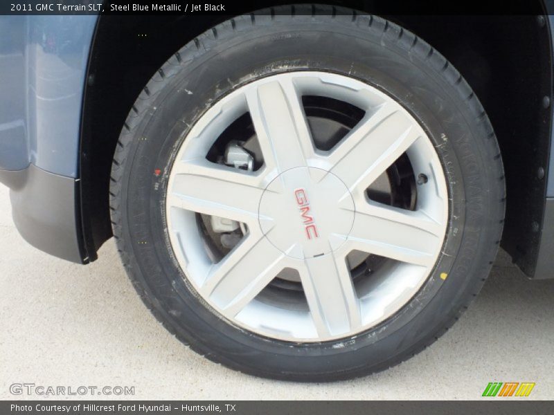 Steel Blue Metallic / Jet Black 2011 GMC Terrain SLT