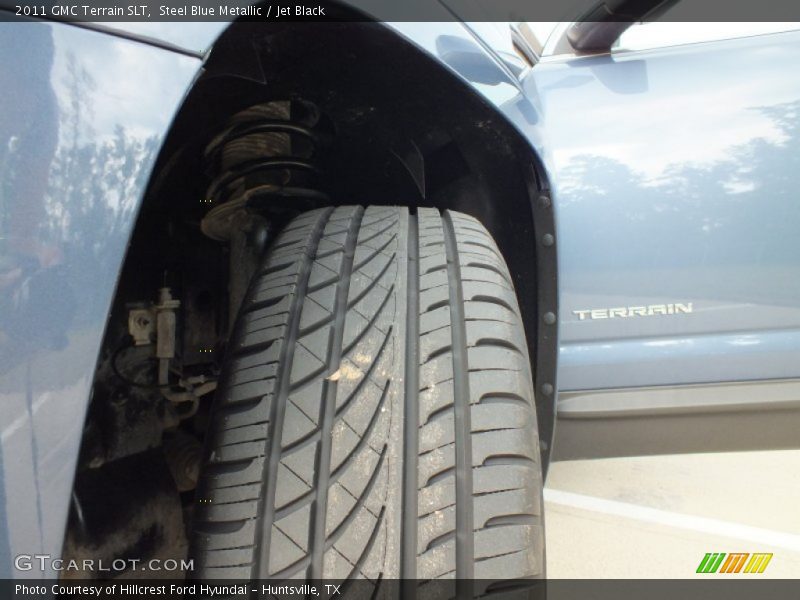 Steel Blue Metallic / Jet Black 2011 GMC Terrain SLT