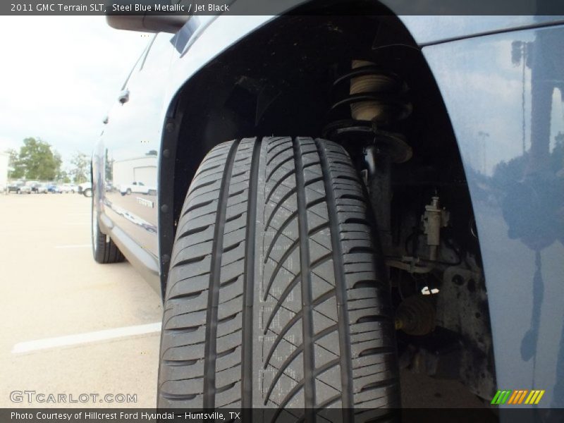 Steel Blue Metallic / Jet Black 2011 GMC Terrain SLT