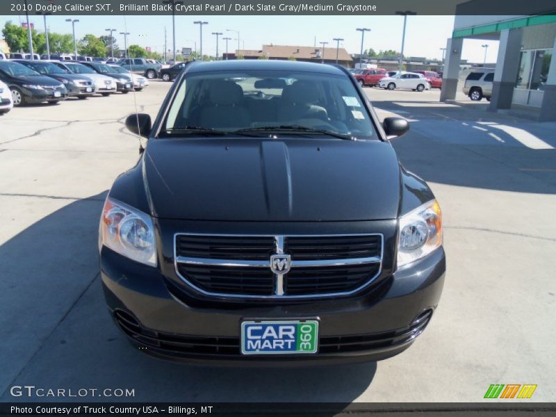 Brilliant Black Crystal Pearl / Dark Slate Gray/Medium Graystone 2010 Dodge Caliber SXT