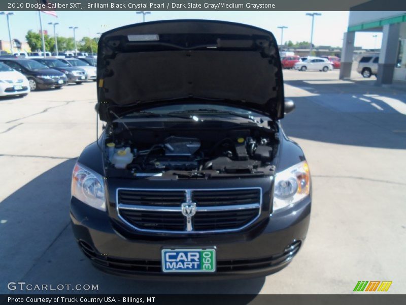 Brilliant Black Crystal Pearl / Dark Slate Gray/Medium Graystone 2010 Dodge Caliber SXT