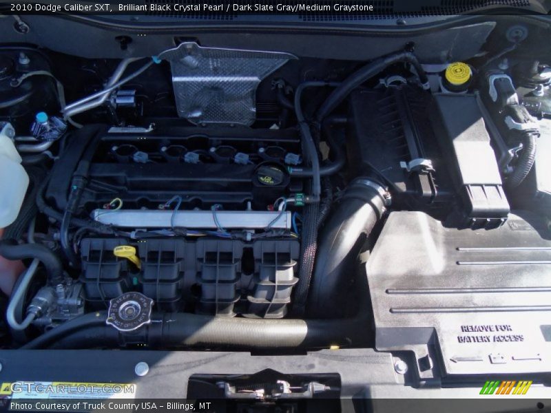 Brilliant Black Crystal Pearl / Dark Slate Gray/Medium Graystone 2010 Dodge Caliber SXT