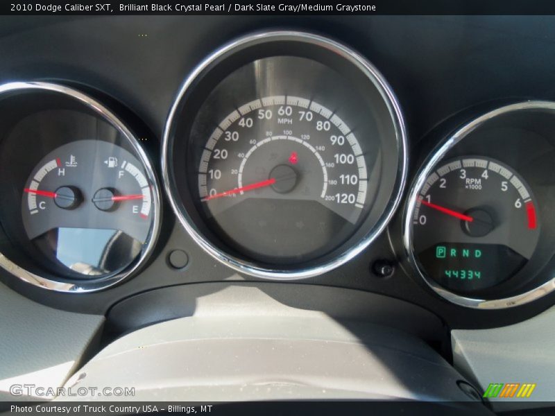 Brilliant Black Crystal Pearl / Dark Slate Gray/Medium Graystone 2010 Dodge Caliber SXT