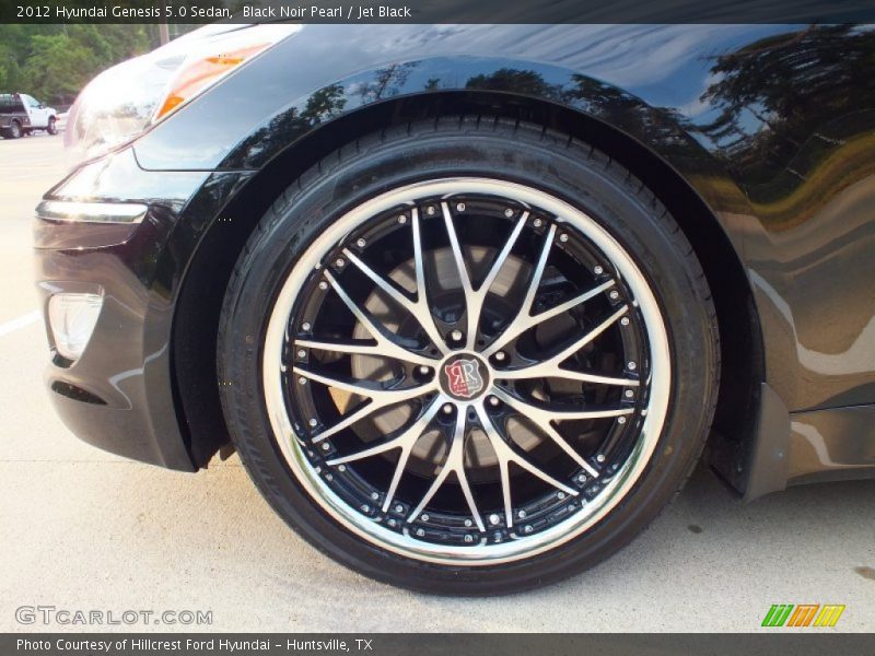 Black Noir Pearl / Jet Black 2012 Hyundai Genesis 5.0 Sedan