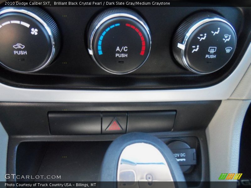 Brilliant Black Crystal Pearl / Dark Slate Gray/Medium Graystone 2010 Dodge Caliber SXT