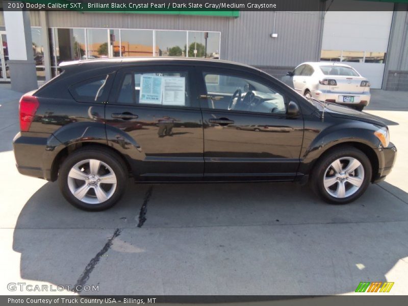 Brilliant Black Crystal Pearl / Dark Slate Gray/Medium Graystone 2010 Dodge Caliber SXT
