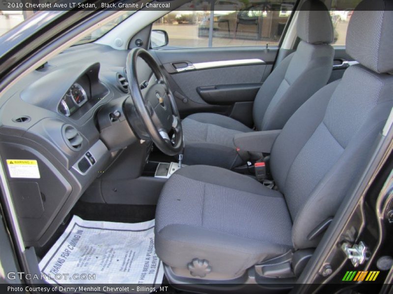 Black Granite / Charcoal 2010 Chevrolet Aveo LT Sedan