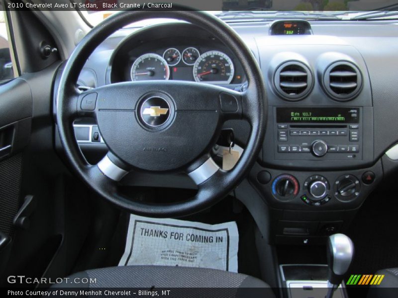 Black Granite / Charcoal 2010 Chevrolet Aveo LT Sedan
