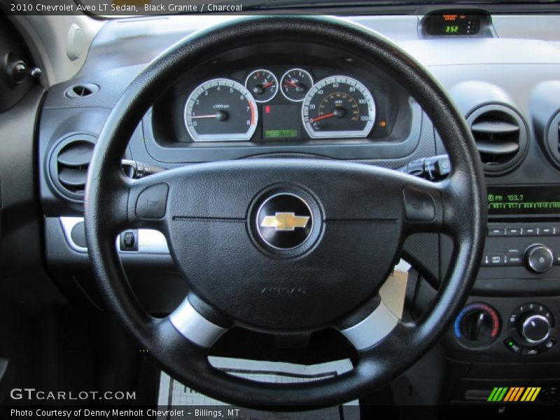 Black Granite / Charcoal 2010 Chevrolet Aveo LT Sedan