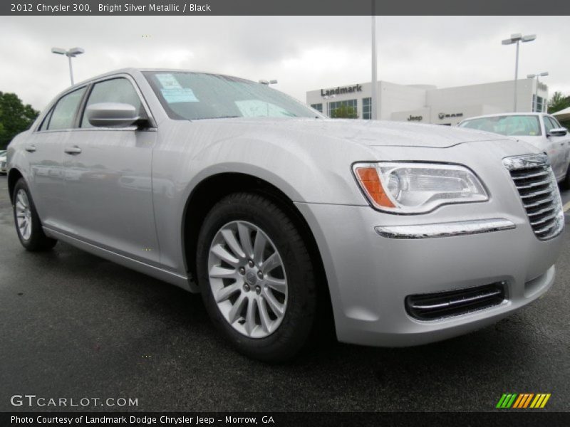 Bright Silver Metallic / Black 2012 Chrysler 300