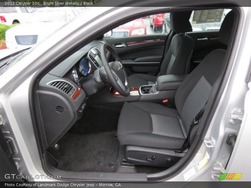 Bright Silver Metallic / Black 2012 Chrysler 300