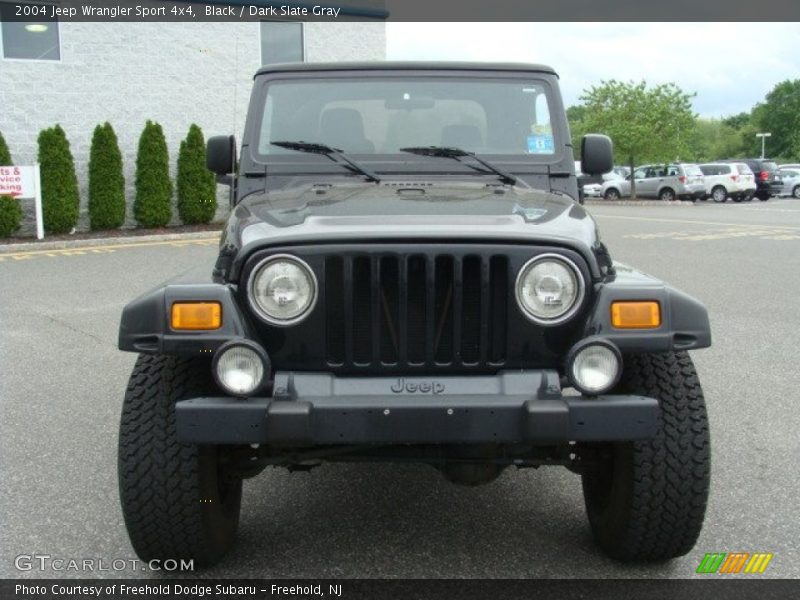 Black / Dark Slate Gray 2004 Jeep Wrangler Sport 4x4