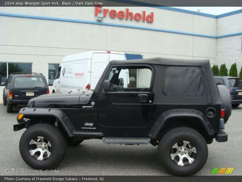 Black / Dark Slate Gray 2004 Jeep Wrangler Sport 4x4