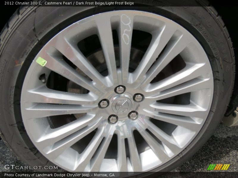 Cashmere Pearl / Dark Frost Beige/Light Frost Beige 2012 Chrysler 300 C