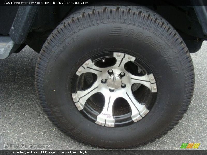 Black / Dark Slate Gray 2004 Jeep Wrangler Sport 4x4