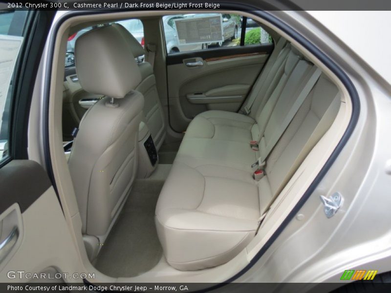 Cashmere Pearl / Dark Frost Beige/Light Frost Beige 2012 Chrysler 300 C