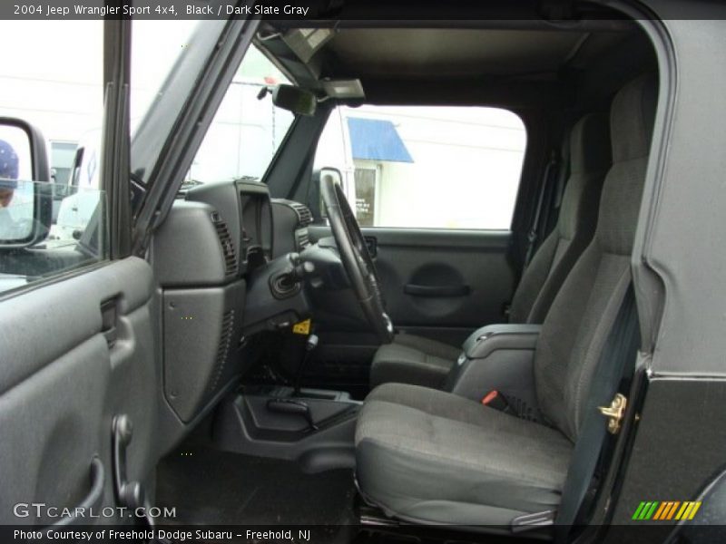 Black / Dark Slate Gray 2004 Jeep Wrangler Sport 4x4