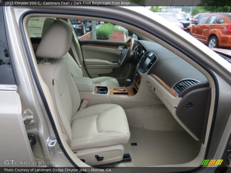 Cashmere Pearl / Dark Frost Beige/Light Frost Beige 2012 Chrysler 300 C