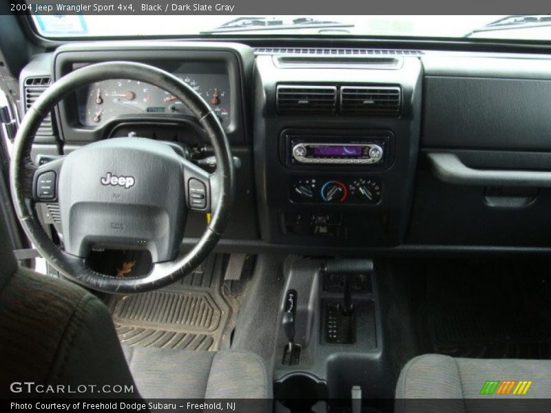 Black / Dark Slate Gray 2004 Jeep Wrangler Sport 4x4