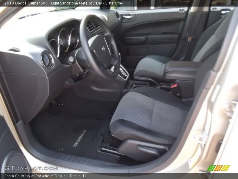 Light Sandstone Metallic / Dark Slate Gray 2010 Dodge Caliber SXT