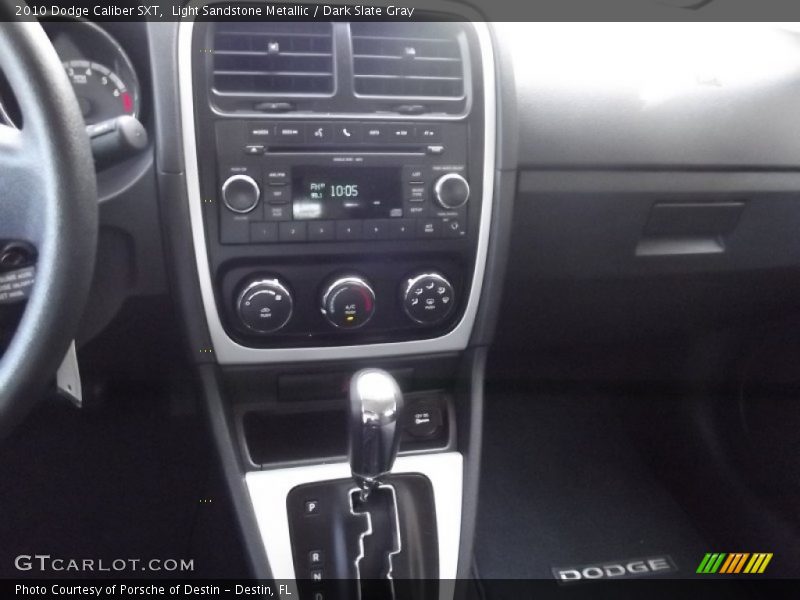 Light Sandstone Metallic / Dark Slate Gray 2010 Dodge Caliber SXT
