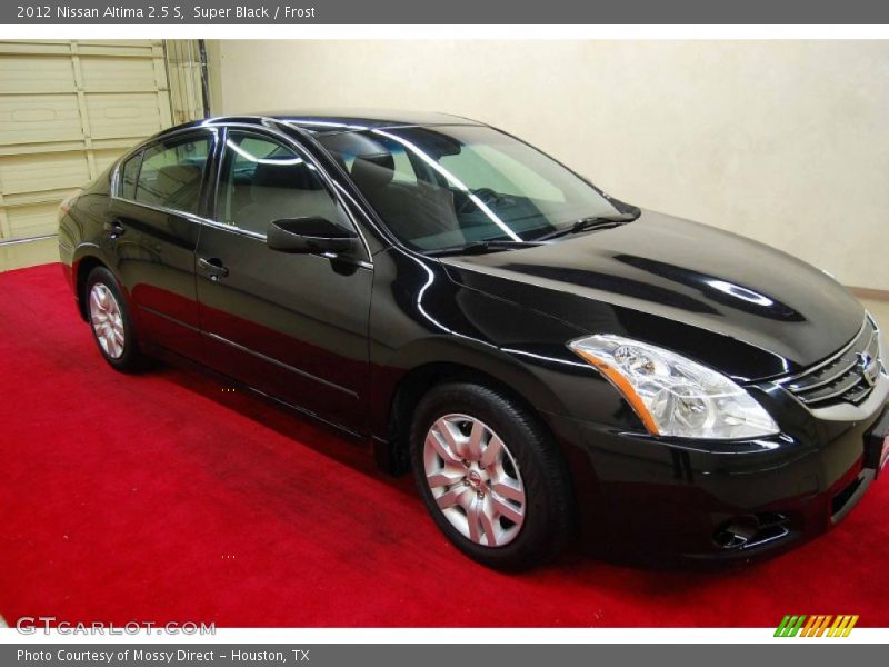 Super Black / Frost 2012 Nissan Altima 2.5 S